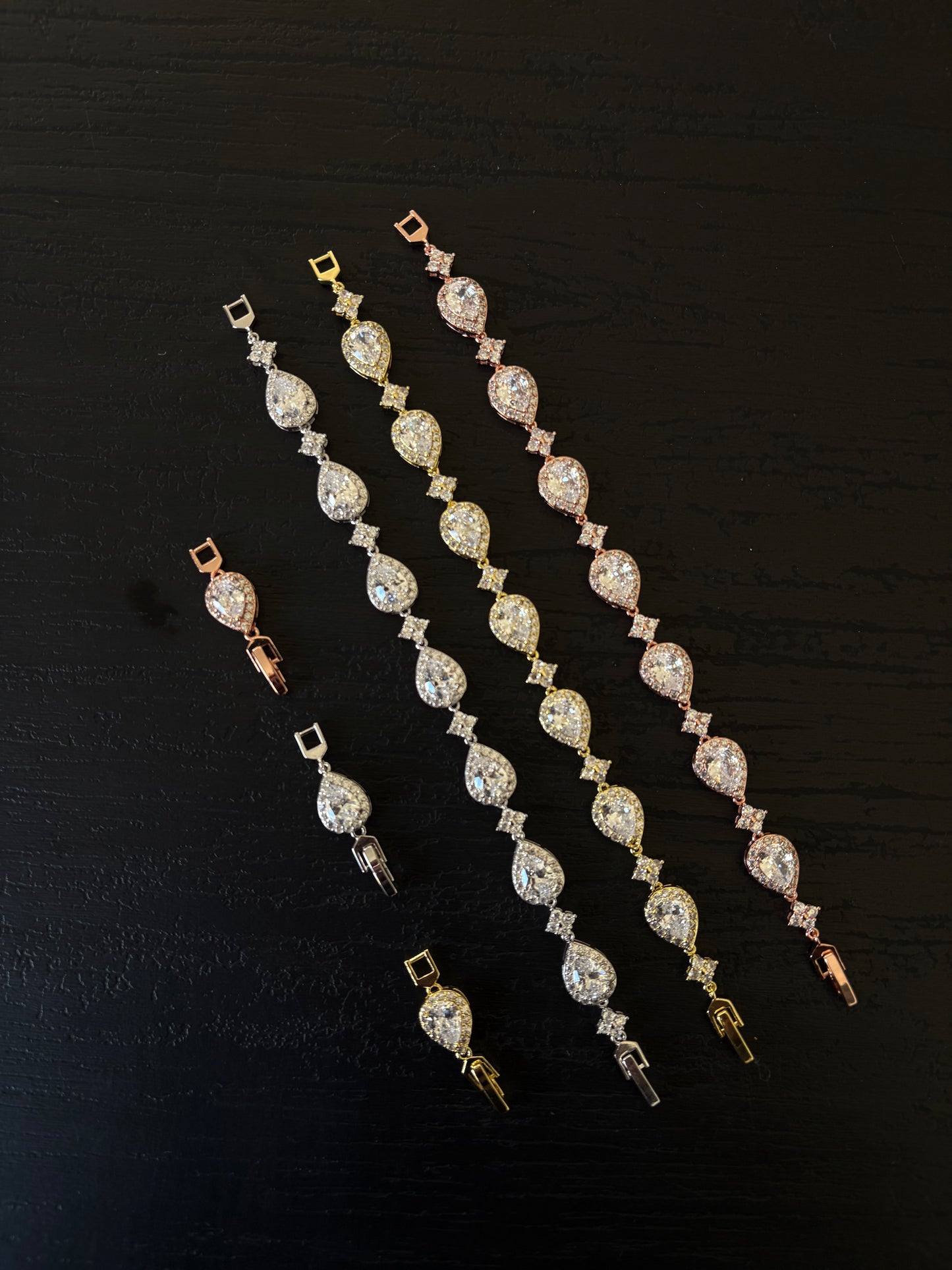 bracelet goute zircon